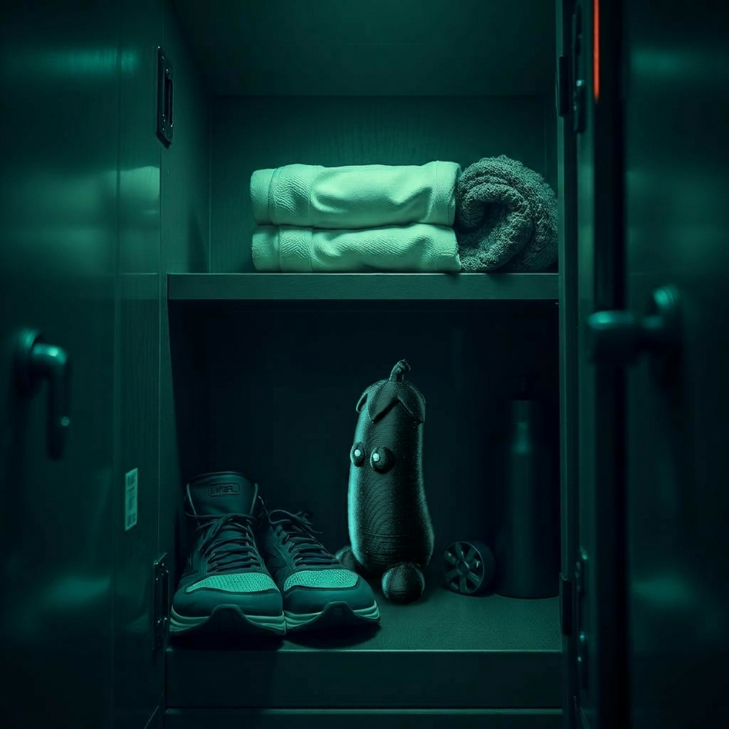 Hide spot: Gym Locker